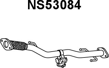 Veneporte NS53084 - Труба вихлопного газу autocars.com.ua