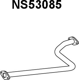 Veneporte NS53085 - Труба вихлопного газу autocars.com.ua