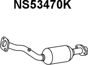 Veneporte NS53470K - Каталізатор autocars.com.ua