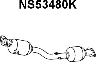 Veneporte NS53480K - Каталізатор autocars.com.ua