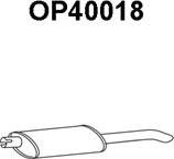 Veneporte OP40018 - Глушник вихлопних газів кінцевий autocars.com.ua