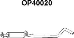 Veneporte OP40020 - Средний глушитель выхлопных газов avtokuzovplus.com.ua