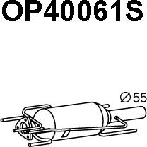 Veneporte OP40061S - Сажевый / частичный фильтр, система выхлопа ОГ avtokuzovplus.com.ua
