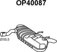 Veneporte OP40087 - Глушник вихлопних газів кінцевий autocars.com.ua
