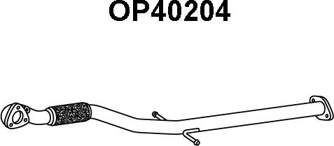 Veneporte OP40204 - Труба выхлопного газа autodnr.net