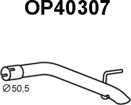 Veneporte OP40307 - Труба выхлопного газа autodnr.net