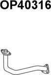 Veneporte OP40316 - Труба вихлопного газу autocars.com.ua