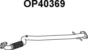 Veneporte OP40369 - Труба вихлопного газу autocars.com.ua