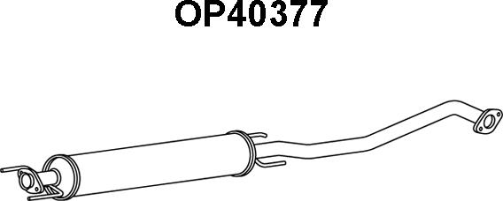 Veneporte OP40377 - Средний глушитель выхлопных газов autodnr.net