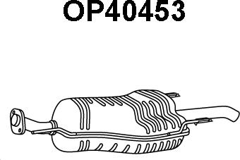 Veneporte OP40453 - Глушитель выхлопных газов, конечный autodnr.net