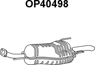 Veneporte OP40498 - Глушитель выхлопных газов, конечный autodnr.net