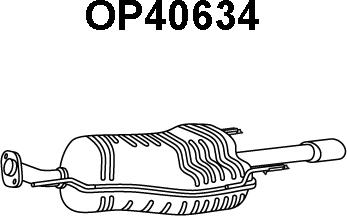 Veneporte OP40634 - Глушитель выхлопных газов, конечный autodnr.net