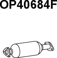 Veneporte OP40684F - сажі / частковий фільтр, система вихлопу ОГ autocars.com.ua