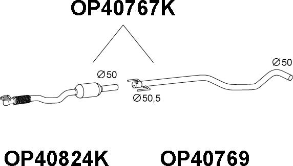 Veneporte OP40767K - Катализатор avtokuzovplus.com.ua