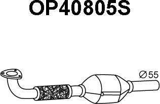 Veneporte OP40805S - сажі / частковий фільтр, система вихлопу ОГ autocars.com.ua