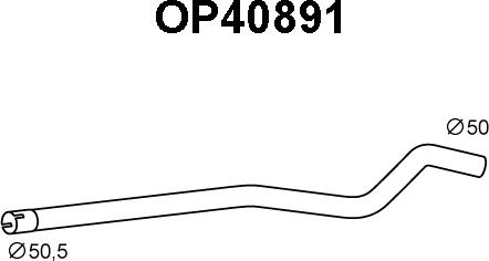 Veneporte OP40891 - Труба выхлопного газа autodnr.net