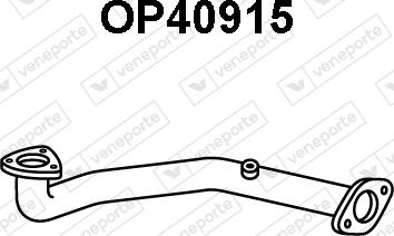 Veneporte OP40915 - Труба вихлопного газу autocars.com.ua