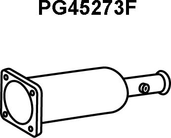 Veneporte PG45273F - Сажевый / частичный фильтр, система выхлопа ОГ autodnr.net