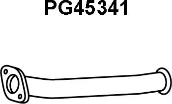 Veneporte PG45341 - Труба вихлопного газу autocars.com.ua