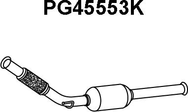 Veneporte PG45553K - Каталізатор autocars.com.ua