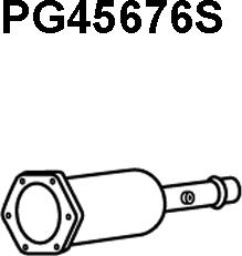 Veneporte PG45676S - Сажевый / частичный фильтр, система выхлопа ОГ avtokuzovplus.com.ua