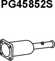 Veneporte PG45852S - Сажевый / частичный фильтр, система выхлопа ОГ avtokuzovplus.com.ua