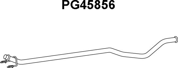 Veneporte PG45856 - Труба вихлопного газу autocars.com.ua