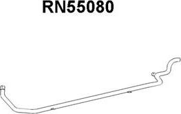 Veneporte RN55080 - Труба вихлопного газу autocars.com.ua