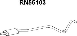 Veneporte RN55103 - Предглушітель вихлопних газів autocars.com.ua