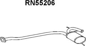 Veneporte RN55206 - Предглушітель вихлопних газів autocars.com.ua