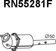 Veneporte RN55281F - сажі / частковий фільтр, система вихлопу ОГ autocars.com.ua