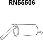 Veneporte RN55506 - Глушник вихлопних газів кінцевий autocars.com.ua