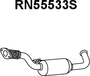 Veneporte RN55533S - сажі / частковий фільтр, система вихлопу ОГ autocars.com.ua