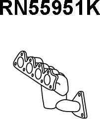 Veneporte RN55951K - Каталізатор колектора autocars.com.ua