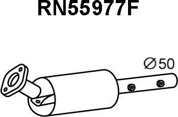 Veneporte RN55977F - Сажевый / частичный фильтр, система выхлопа ОГ autodnr.net