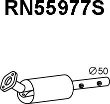 Veneporte RN55977S - Сажевый / частичный фильтр, система выхлопа ОГ autodnr.net