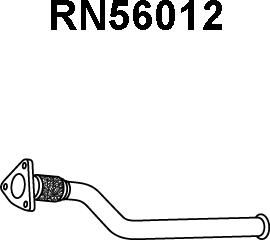 Veneporte RN56012 - Труба выхлопного газа autodnr.net