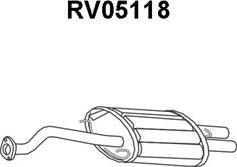 Veneporte RV05118 - Глушитель выхлопных газов, конечный autodnr.net