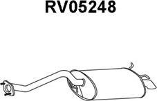 Veneporte RV05248 - Глушник вихлопних газів кінцевий autocars.com.ua