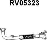 Veneporte RV05323 - Труба вихлопного газу autocars.com.ua