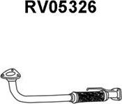 Veneporte RV05326 - Труба вихлопного газу autocars.com.ua