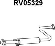 Veneporte RV05329 - Предглушітель вихлопних газів autocars.com.ua