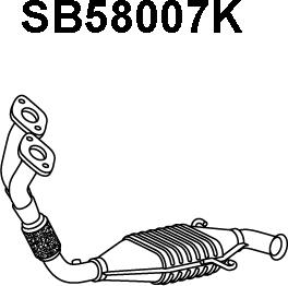 Veneporte SB58007K - Каталізатор autocars.com.ua
