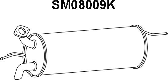 Veneporte SM08009K - Катализатор avtokuzovplus.com.ua