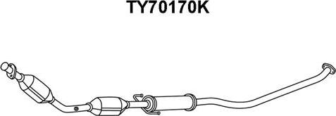 Veneporte TY70170K - Катализатор avtokuzovplus.com.ua