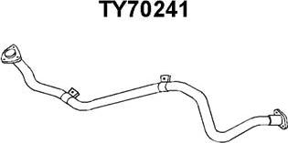 Veneporte TY70241 - Труба вихлопного газу autocars.com.ua