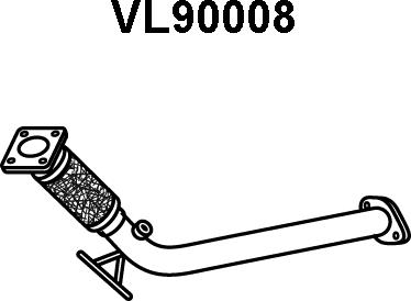 Veneporte VL90008 - Труба выхлопного газа autodnr.net