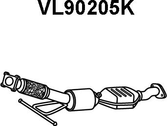 Veneporte VL90205K - Каталізатор autocars.com.ua
