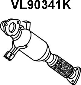 Veneporte VL90341K - Катализатор avtokuzovplus.com.ua
