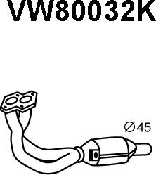 Veneporte VW80032K - Катализатор avtokuzovplus.com.ua